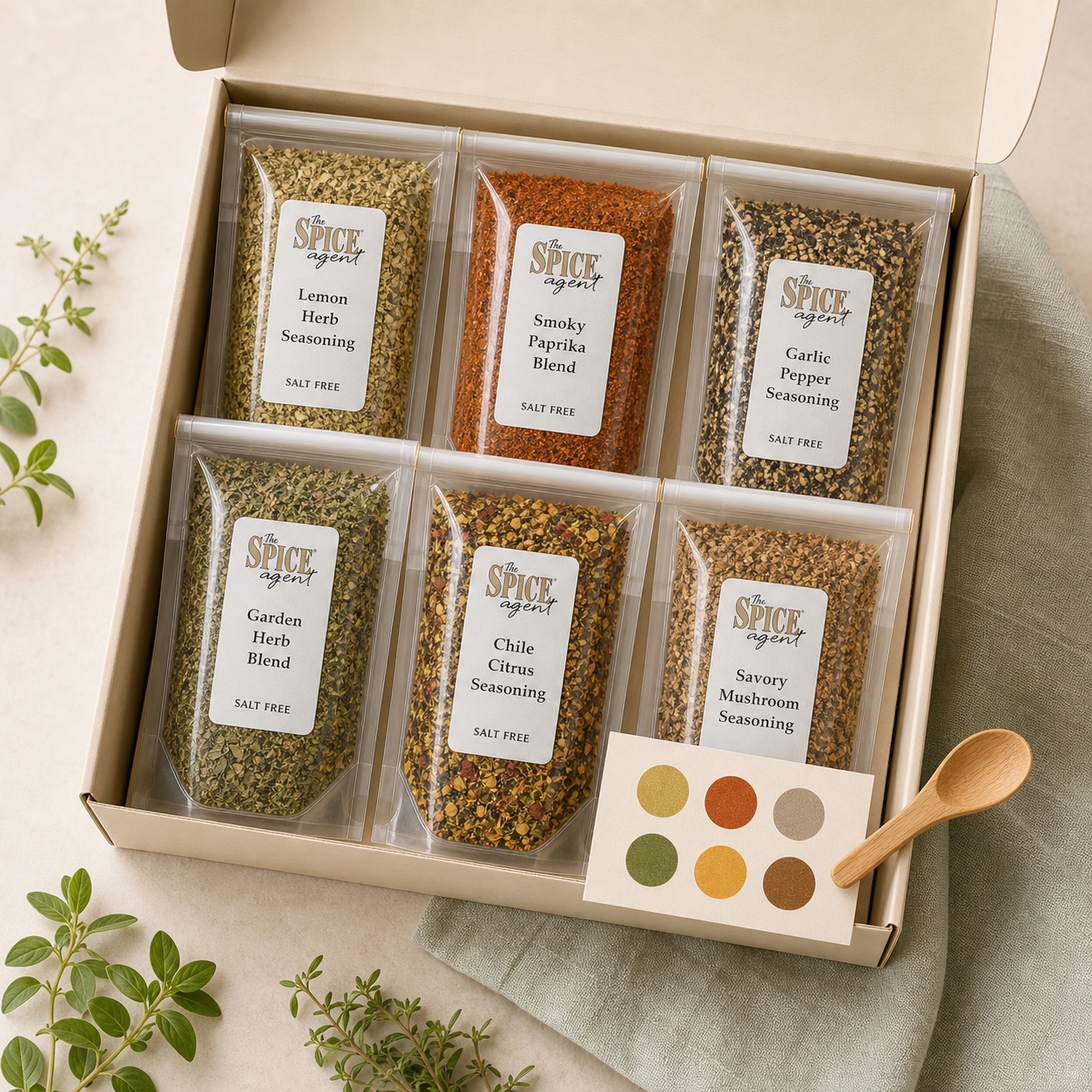 Salt-Free Flavor gift box