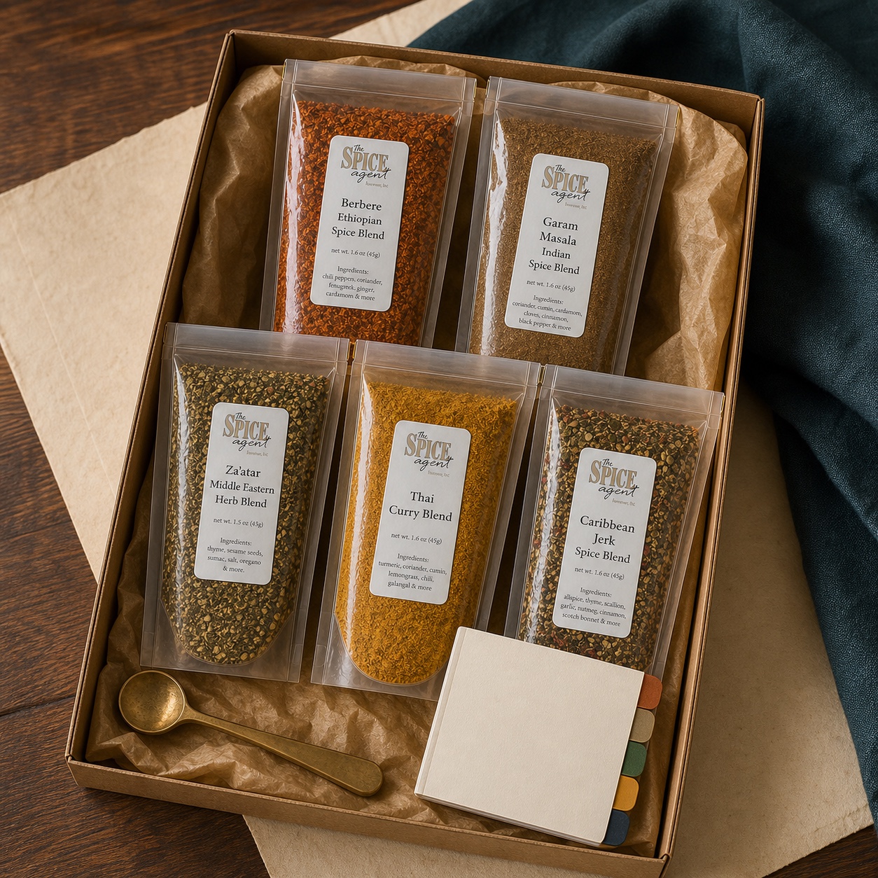 World Tour spice gift box