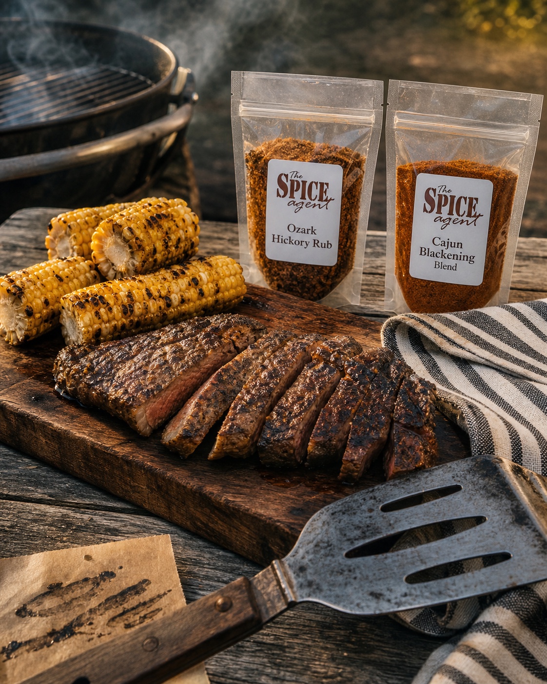 Father’s Day grill with Spice Agent rubs and seasonings