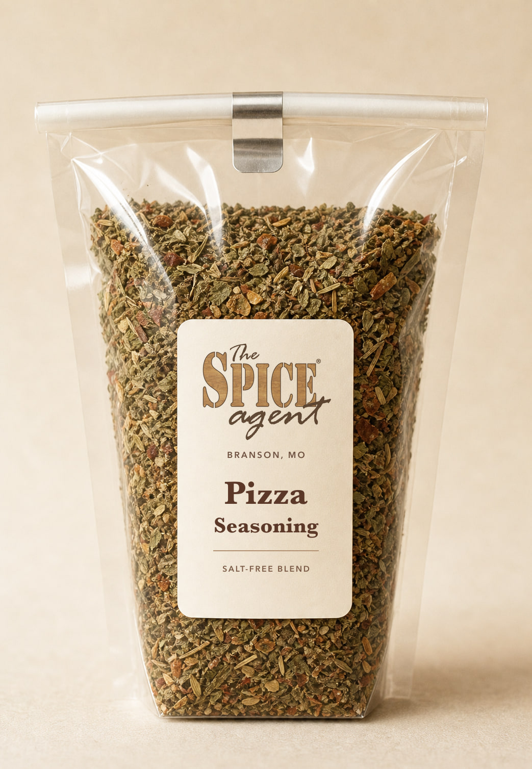 Generated Pizza Seasoning refill pouch reconstruction