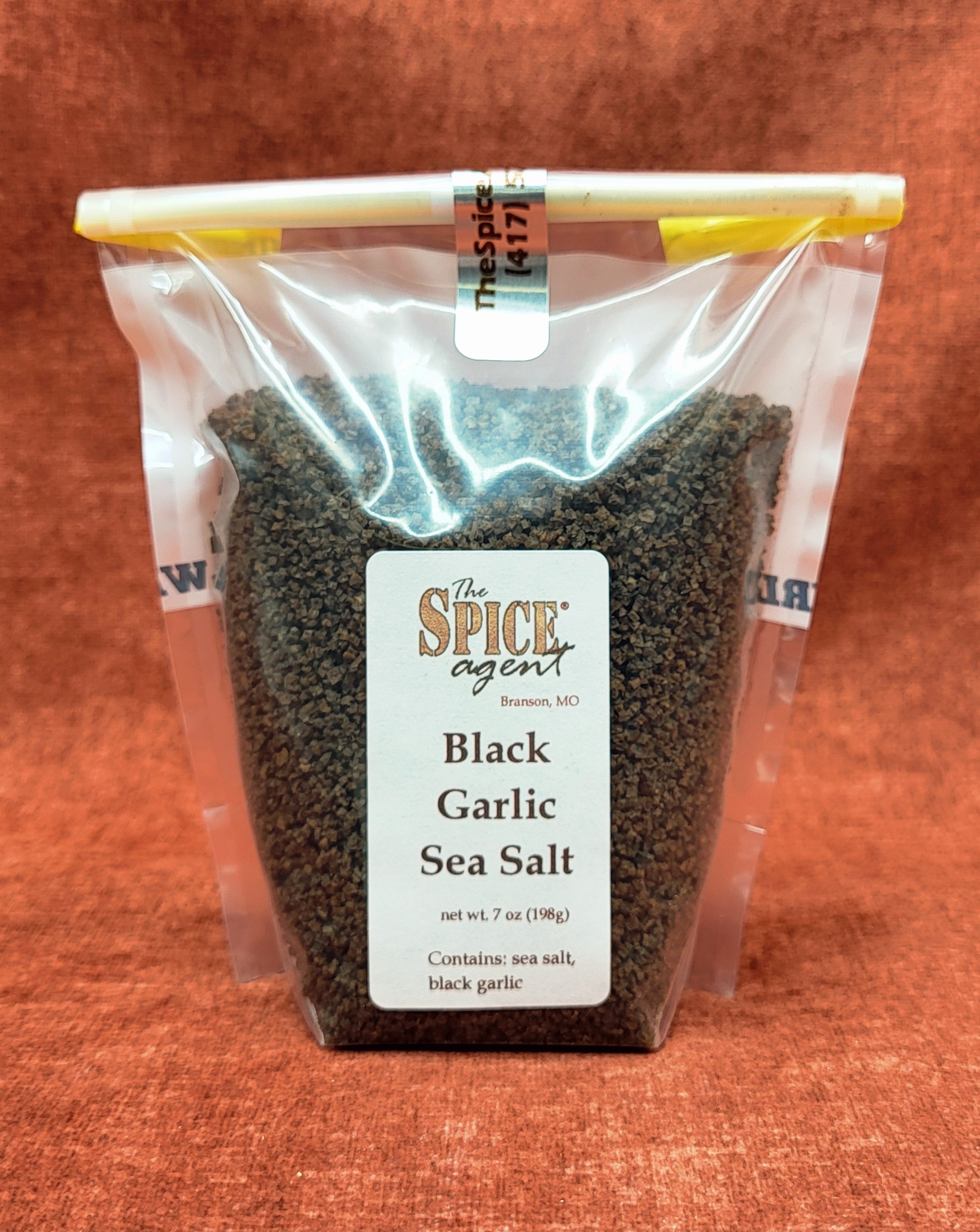 Black Garlic Sea Salt pouch