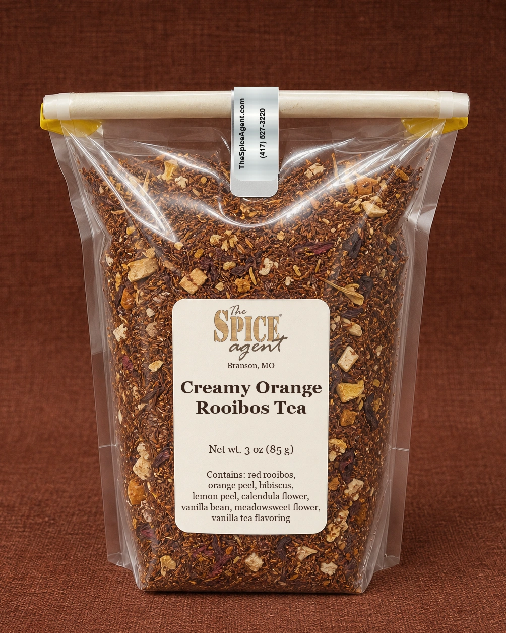 Creamy Orange Rooibos Tea