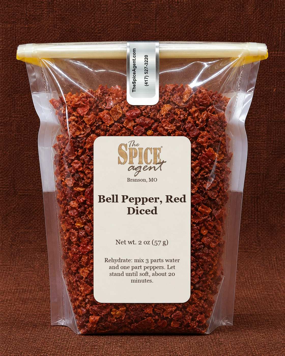 Bell Pepper, Red Diced