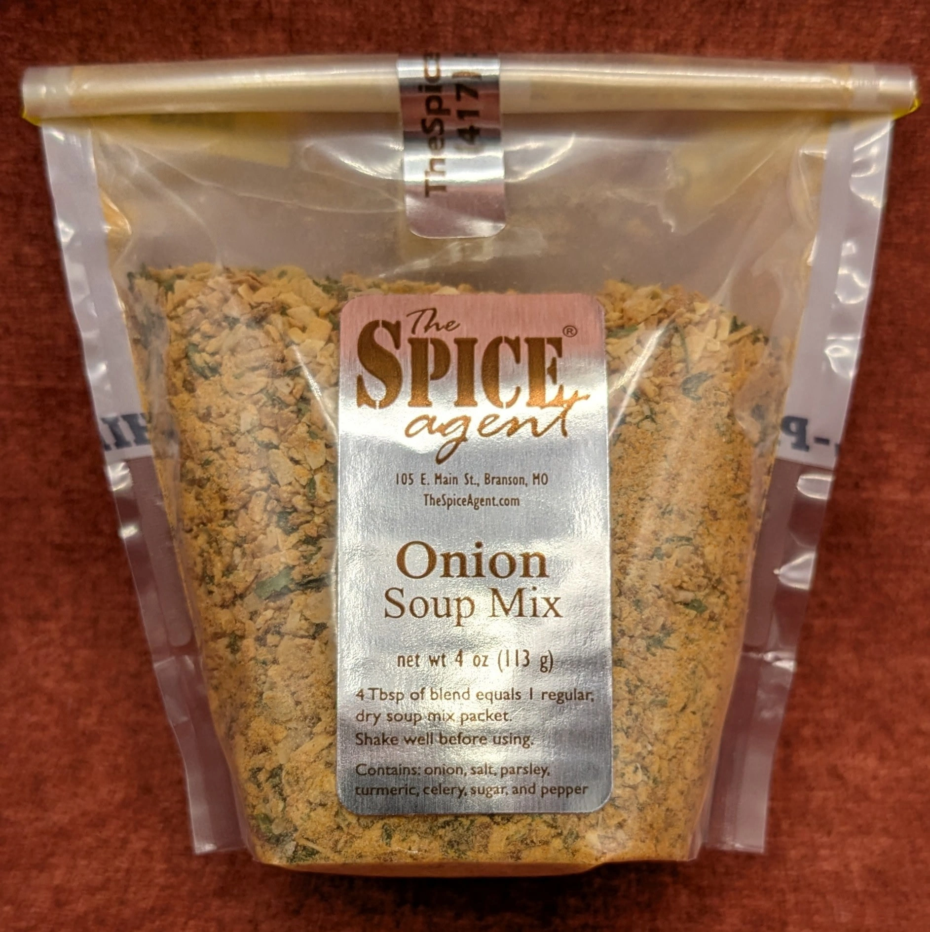 Onion Soup Mix current package