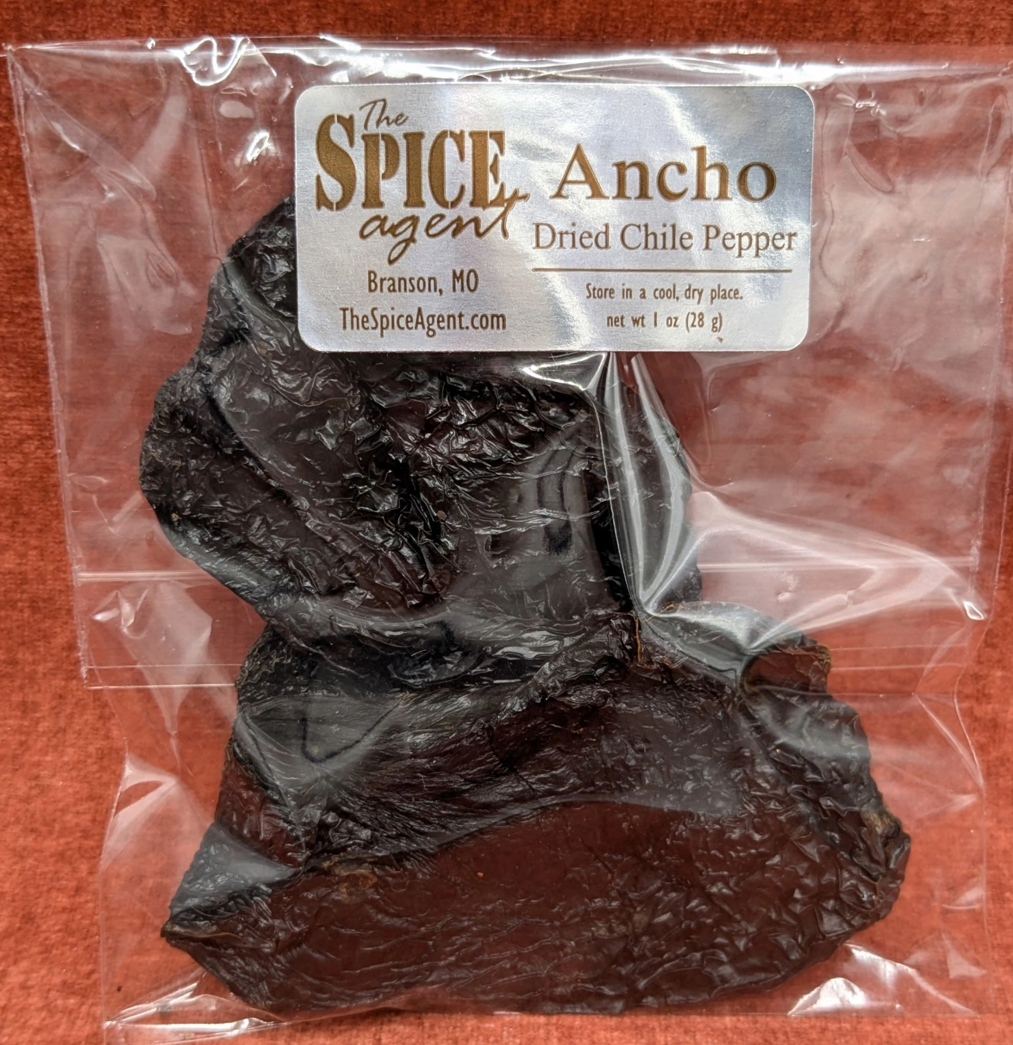 Ancho Chile Pepper, Dried current package