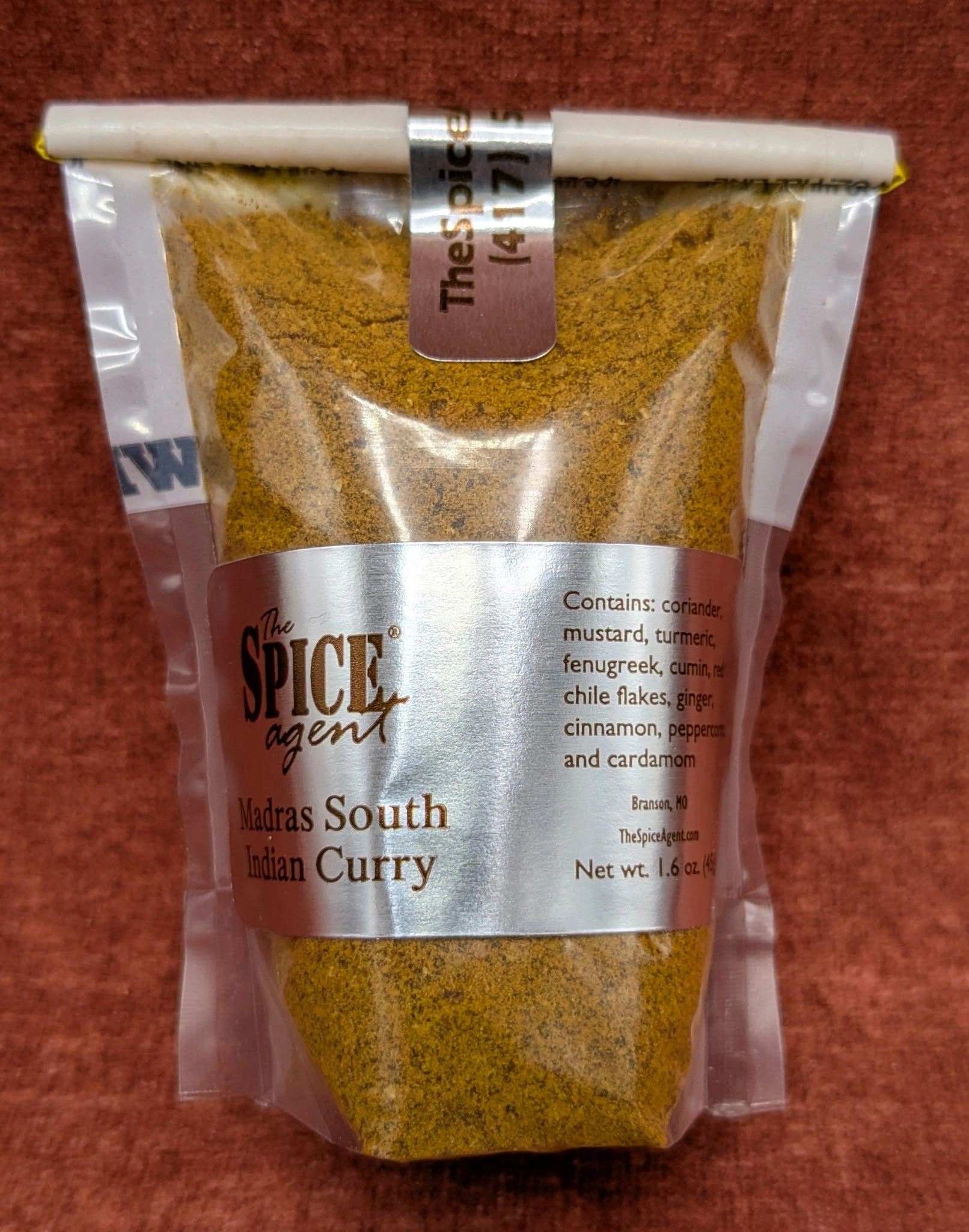 Madras South Curry current package