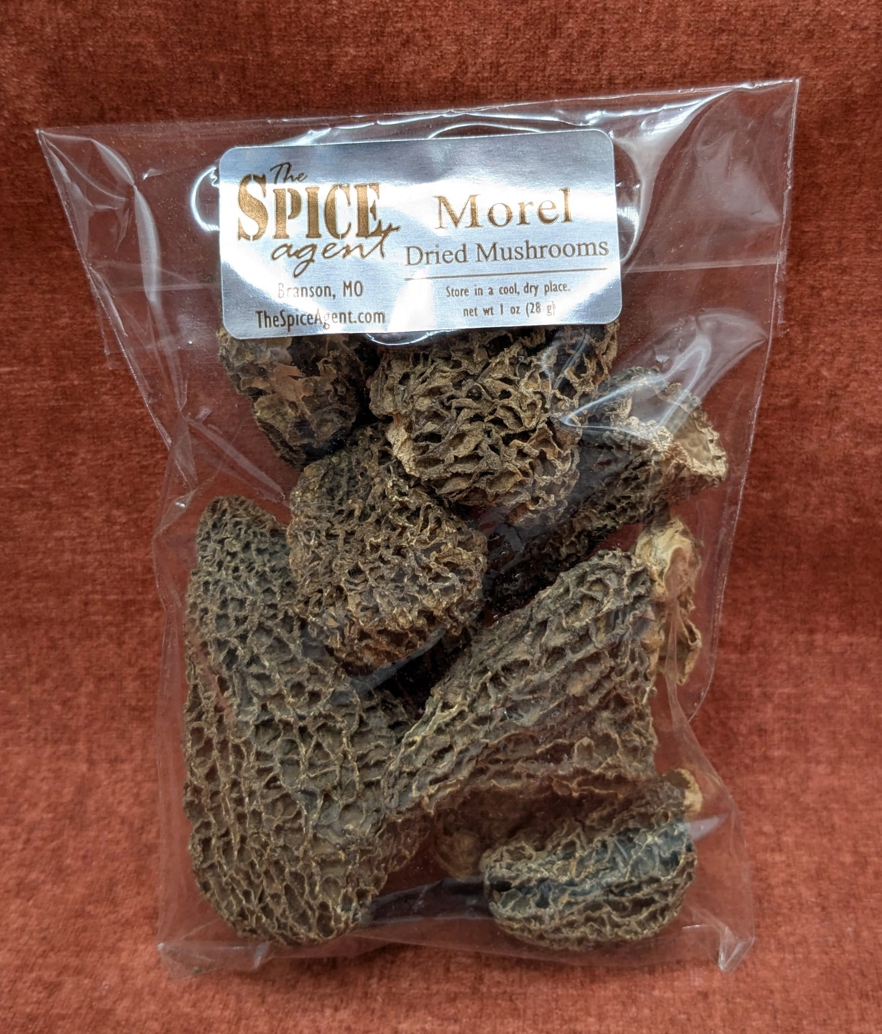 Morel Mushrooms current package
