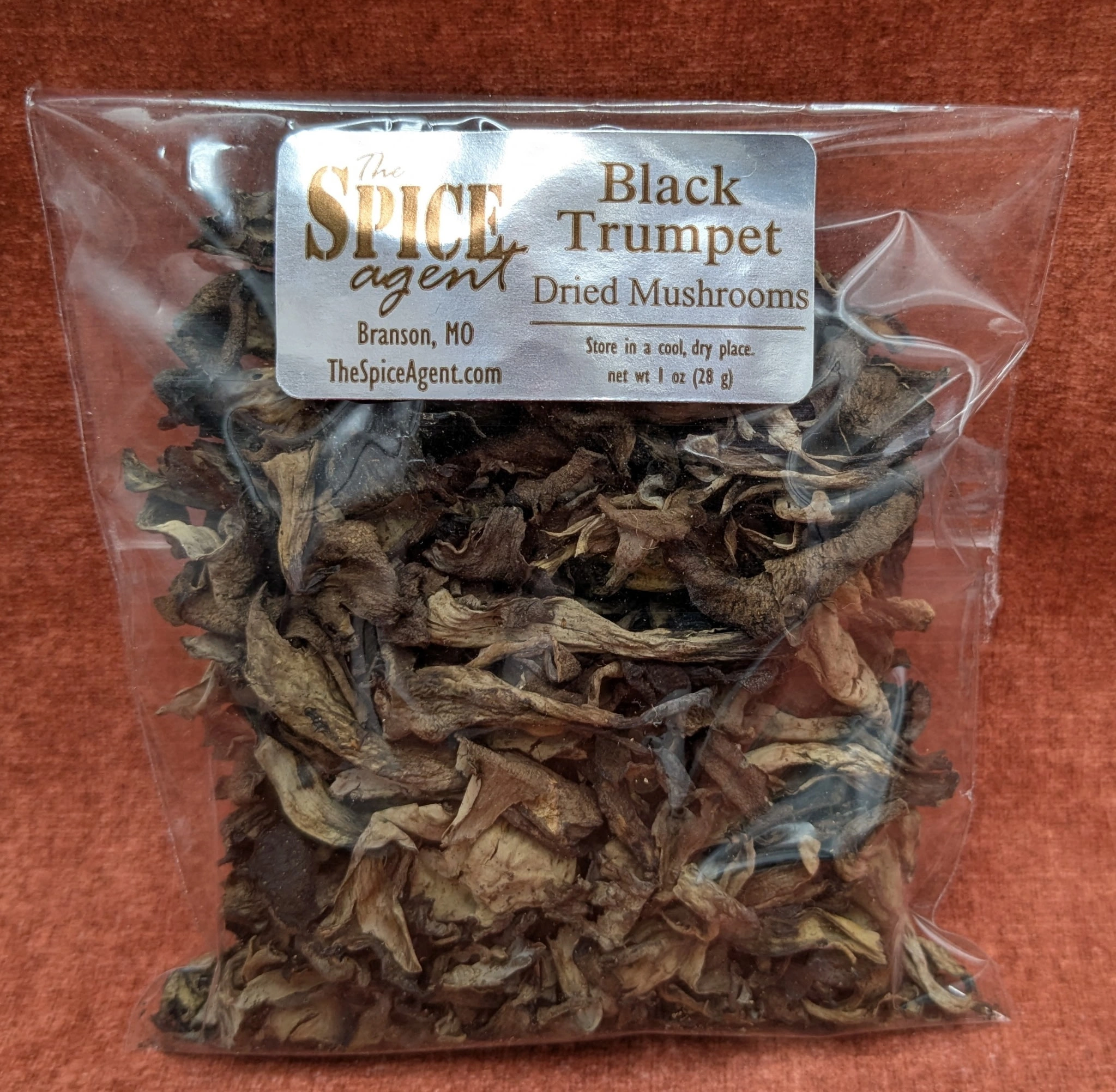 Black Trumpet Mushrooms current package