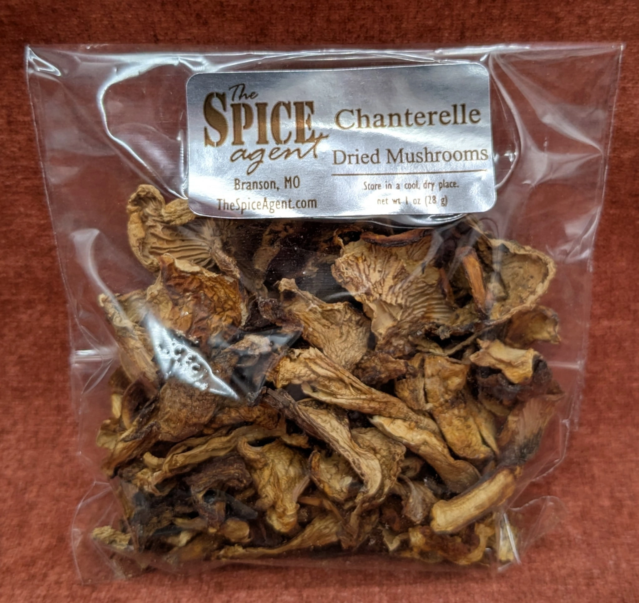 Chanterelle Mushrooms current package