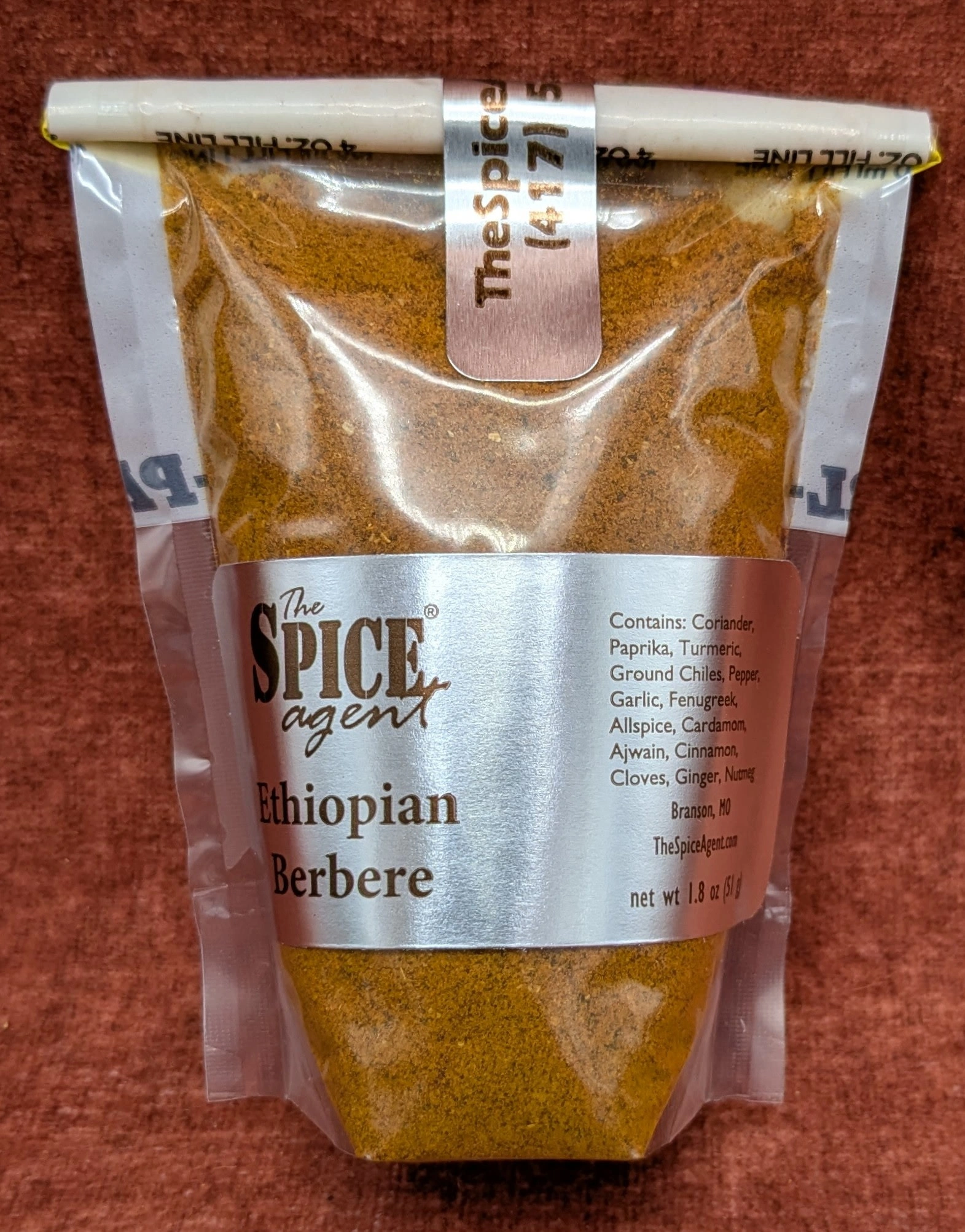 Ethiopian Berbere current package