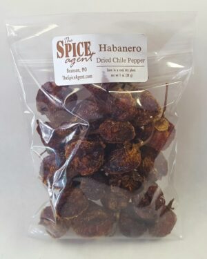 Habanero Chile Pepper, Dried