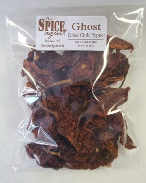 Ghost Chile Pepper, Dried